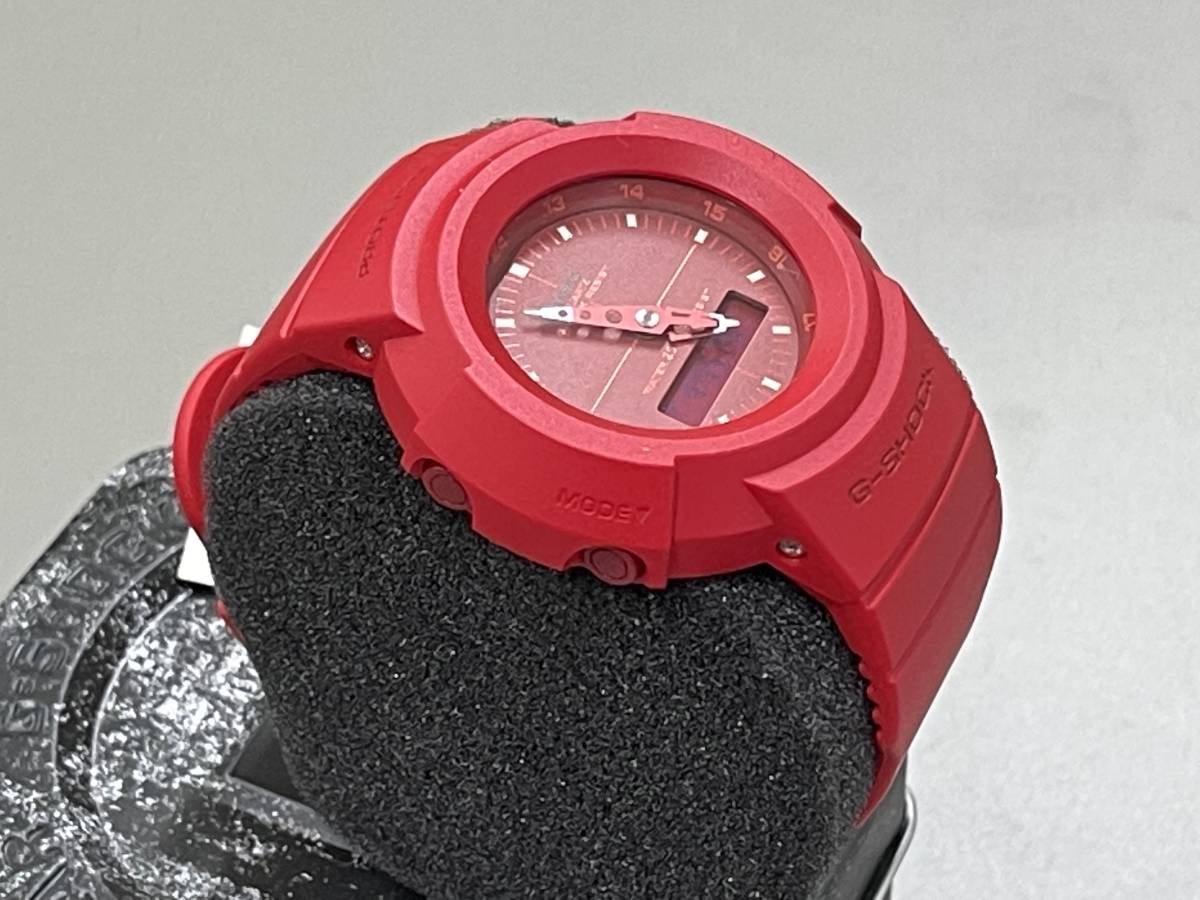 新品】CASIO カシオ G-SHOCK ジーショック AW-500BB-4EDR レッド【未 