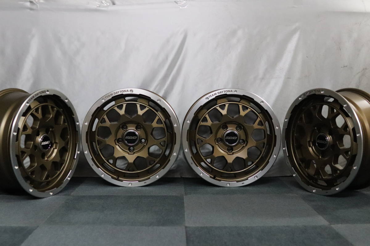☆送料無料☆RAYS TEAM DAYTONA M9 17インチ 7J +32 5/114.3 カラー 