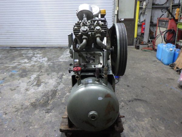 せ☆u675▽ 富士 エアー コンプレッサー SW-35 5馬力 中圧 150L