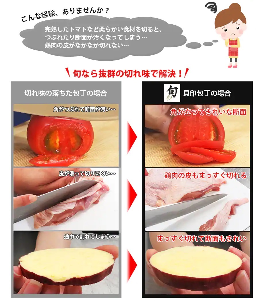 ジャパネット】15570円 貝印 旬SORA 包丁2点セット ☆関の名刀「旬SORA