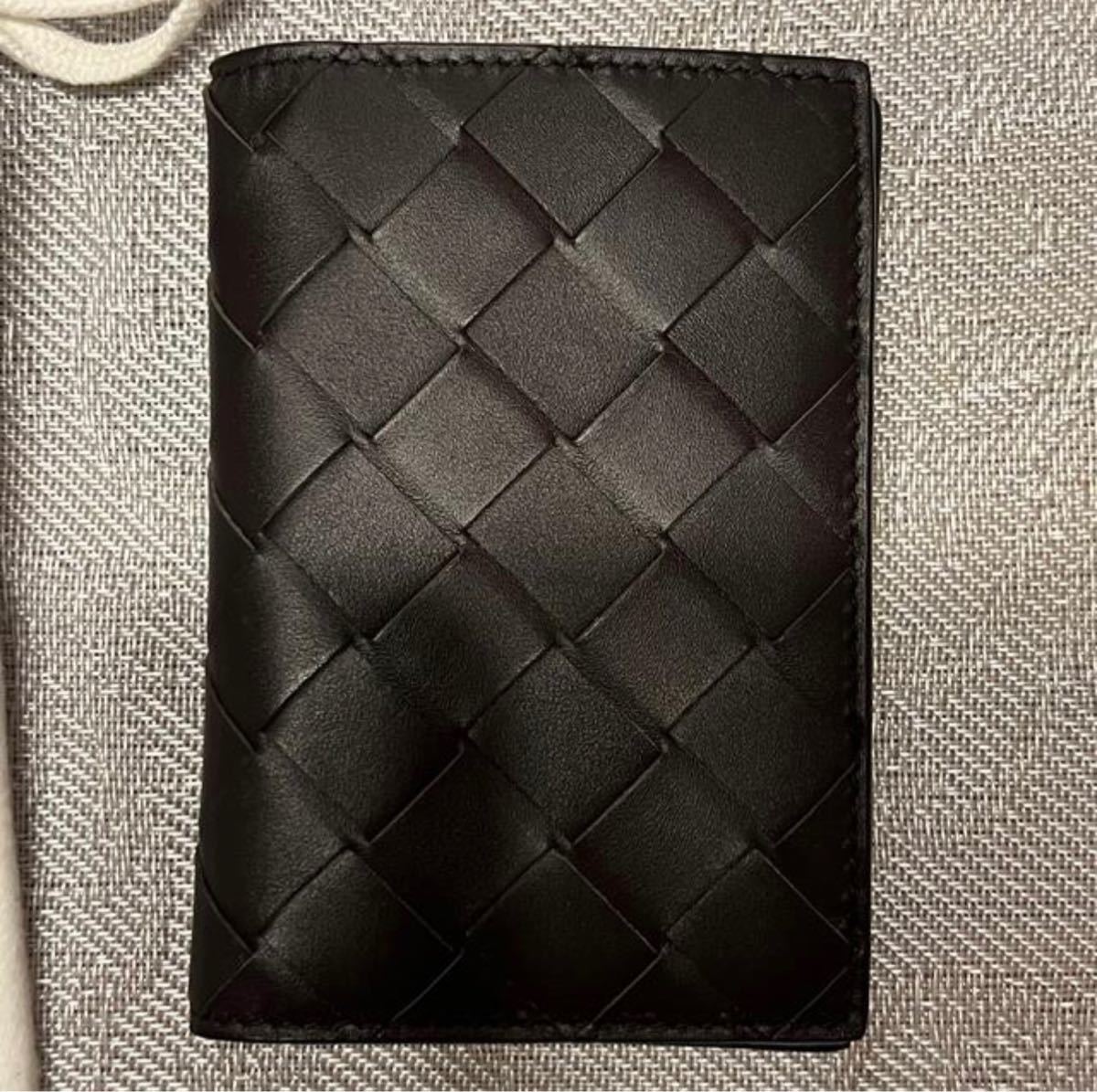 ボッテガヴェネタ 二つ折り財布 カードケース BOTTEGA VENETA フラップ 