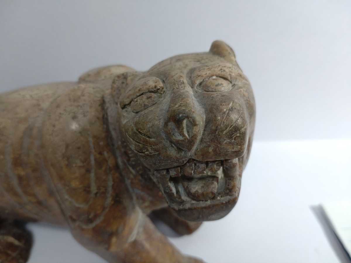李朝石像 李朝・高麗 獅子石像一対