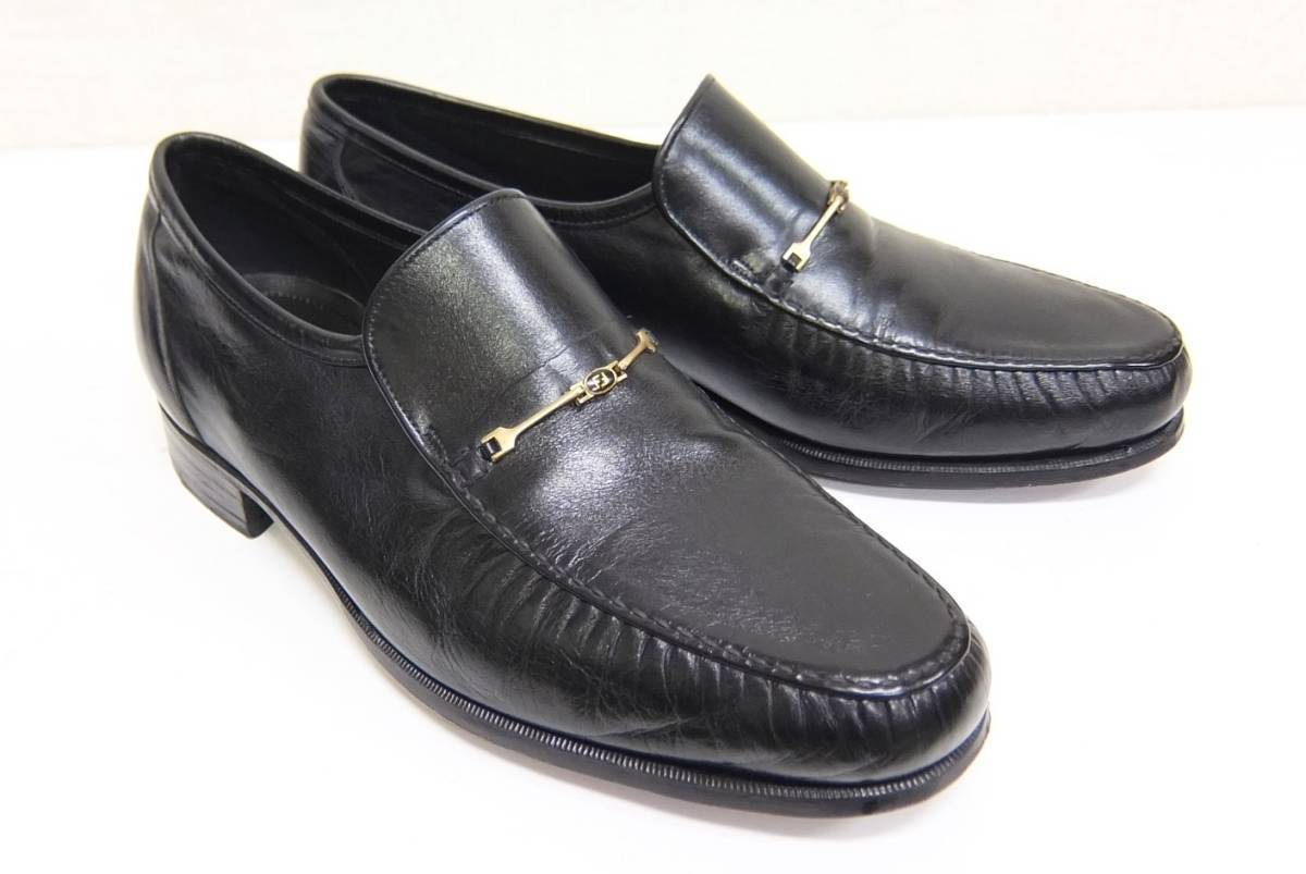USA製 FLORSHEIM IMPERIAL ローファー 黒 71/2 3E スリッポン レザー