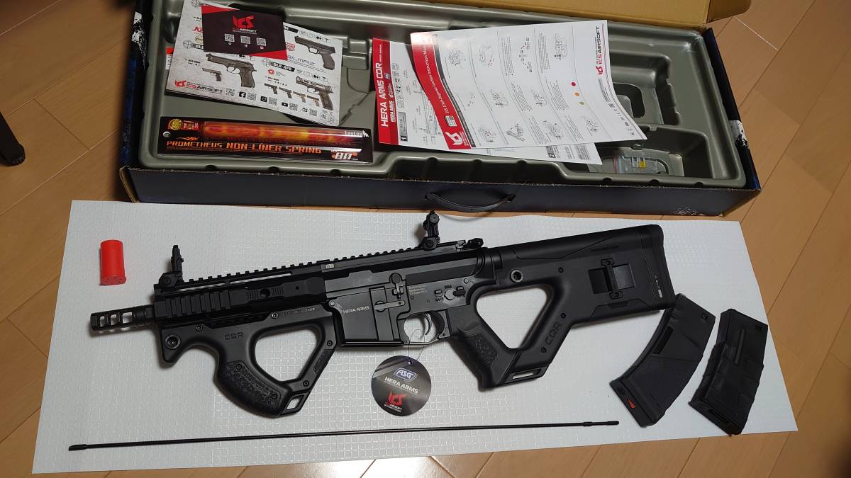 ICS HERA ARMS CQR 電子トリガーSSSII 搭載 ICS-390S3 KRYTAC ポリマー 