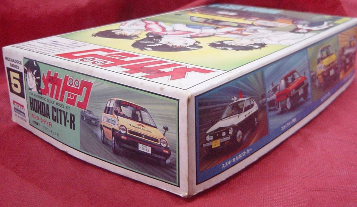H65-11 アリイ 1/24 よろしくメカドック ホンダ シティR フィギュア 