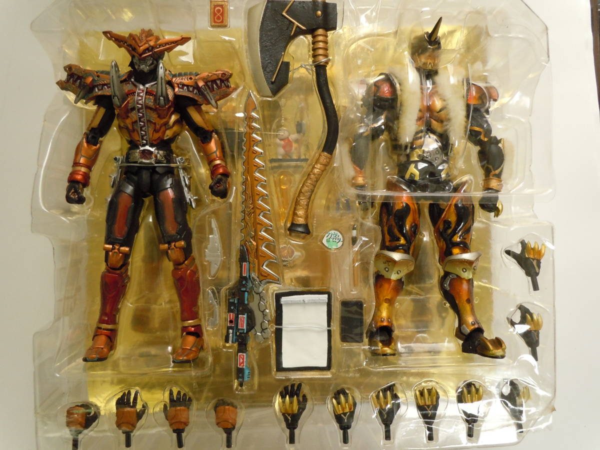バンダイ S.I.C. SIC VOL.48 仮面ライダー ガオウ & キンタロス BANDAI 