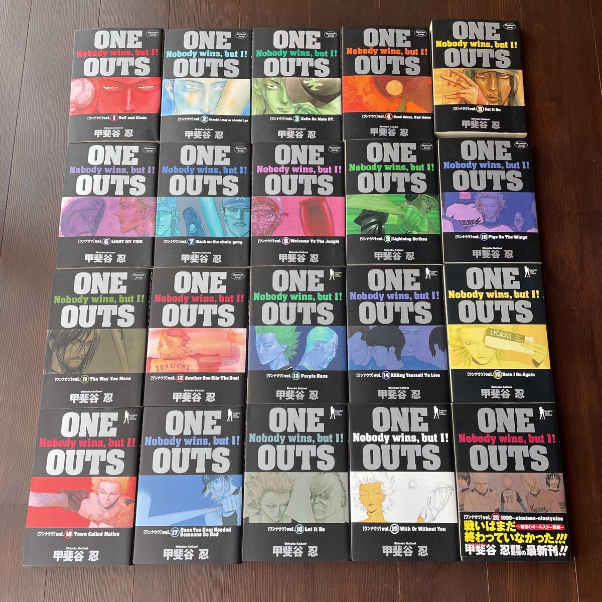 ONE OUTS ワンナウツ 全巻セット1〜20巻 甲斐谷忍 【公式通販】
