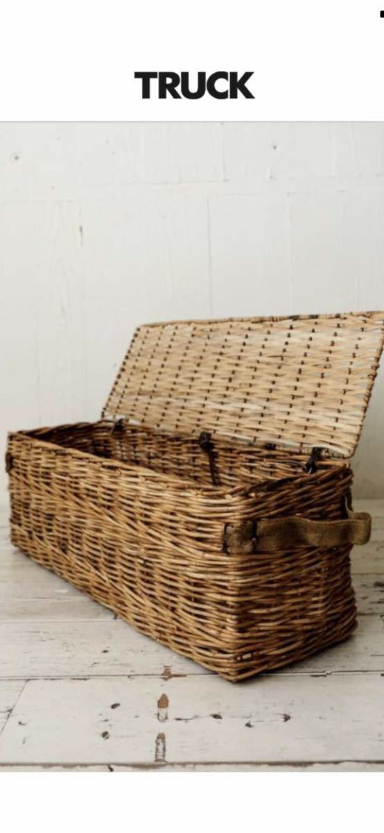 truck furniture バスケット　フタ付きカゴ　トラックファニチャー truck furniture バスケット フタ付きカゴ トラックファニチャー truck