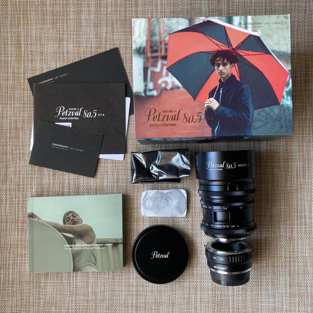 新作入荷，送料無料 【中古美品】lomography petzval 80.5 f / 1.9 