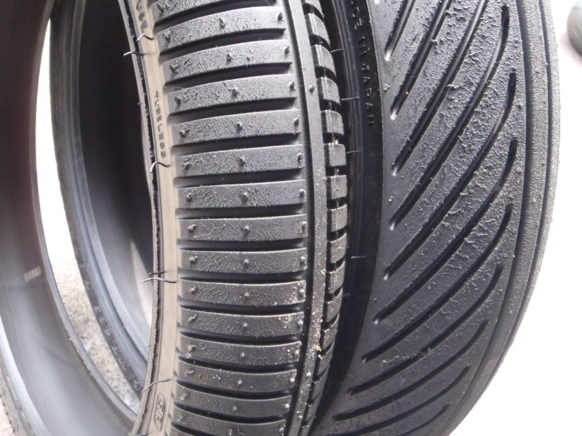 NSF250R取り外し レーシングレインタイヤ前後セット KR189 KR389 95