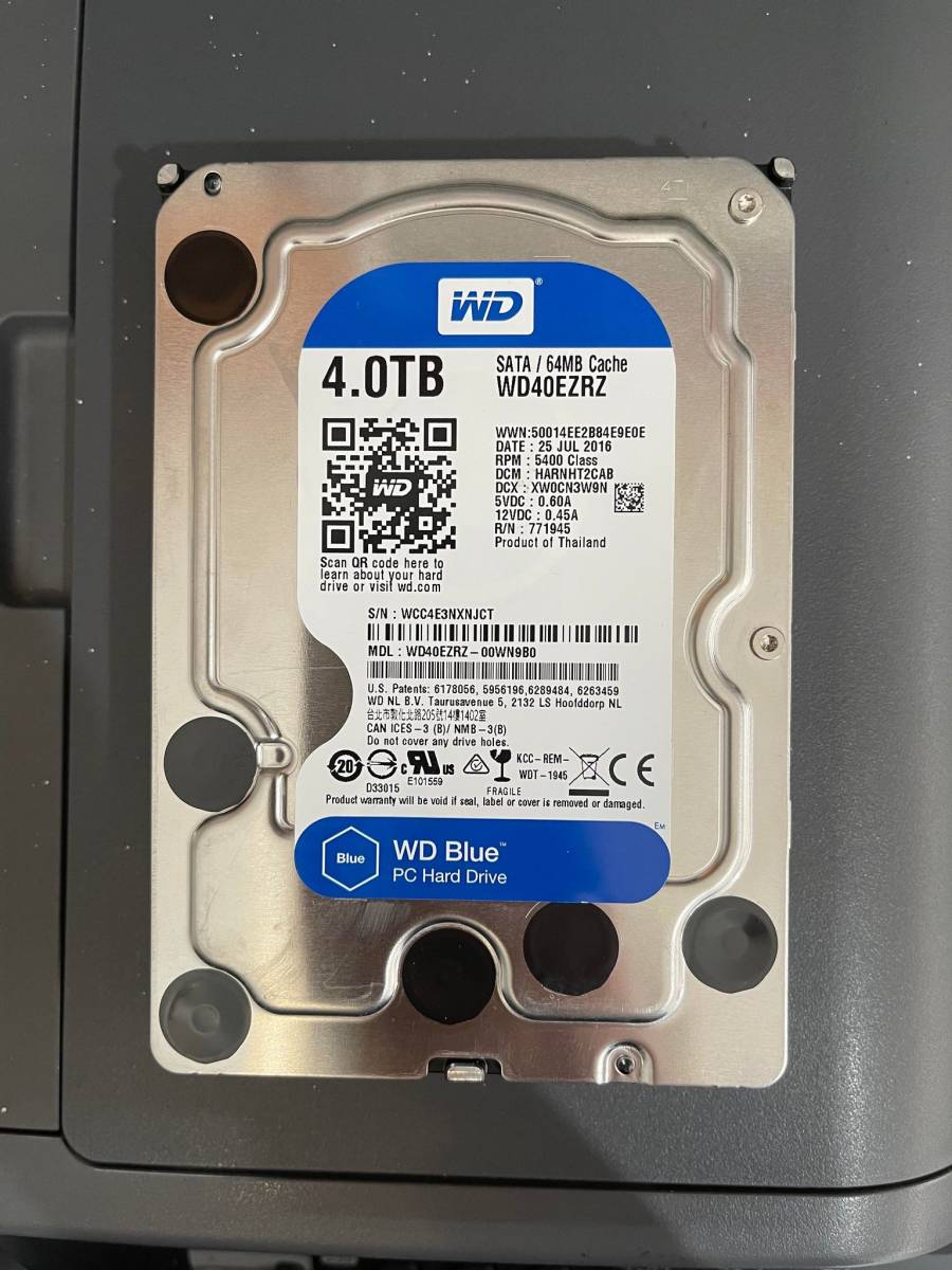 格安・在庫処分 ◇◇Western Digital/WD/HDD 4TB/WD40EZRZ/3.5インチ