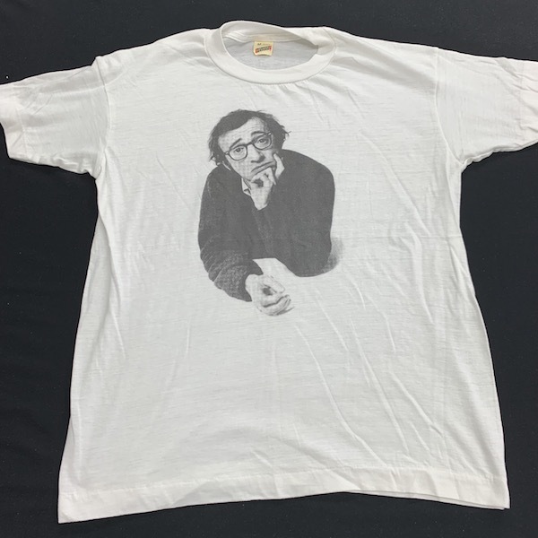 新作入荷，新作 WOODY ALLEN Tシャツ 90s USA ヴィンテージ 映画T ムービーT フォトプリント ウディ アレン ミッドナイトインパリ LOLITA LEON Fight Club(Tシャツ)｜売買されたオークション情報、yahooの商品情報をアーカ Tシャツ
