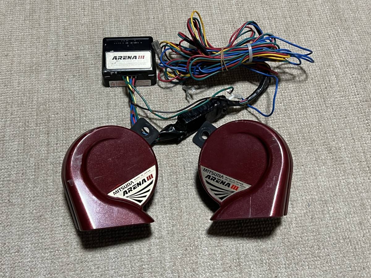 III ARENA MITSUBA アリーナIII ホーン ミツバサンコーワ 電子ホーン III ARENA MITSUBA アリーナIII ホーン ミツバサンコーワ 電子ホーン