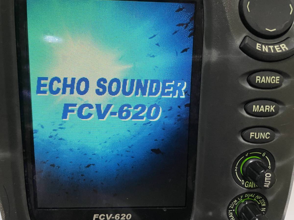 ☆FURUNO☆FCV-620（5.6型）☆振動子 525-5PWD 2周波（600W 50/200KHZ 