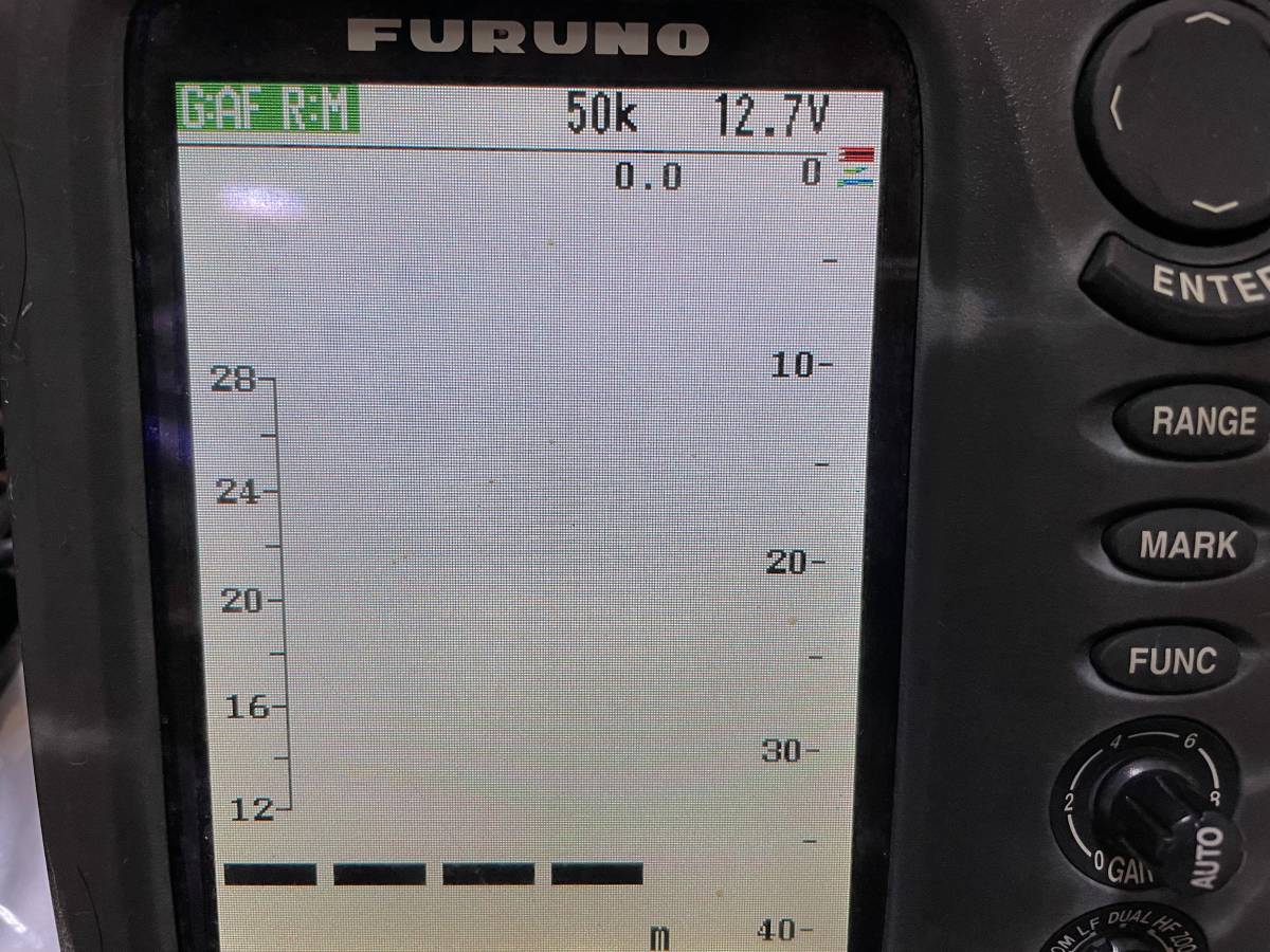 ☆FURUNO☆FCV-620（5.6型）☆振動子 525-5PWD 2周波（600W 50/200KHZ 