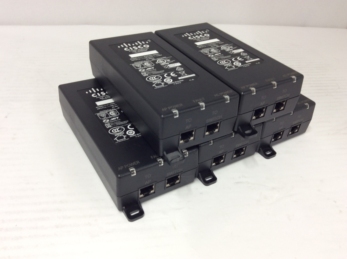 5台セット Cisco AIR-PWRINJ6 動作品 Cisco AIR-PWRINJ6 動作品 PoE