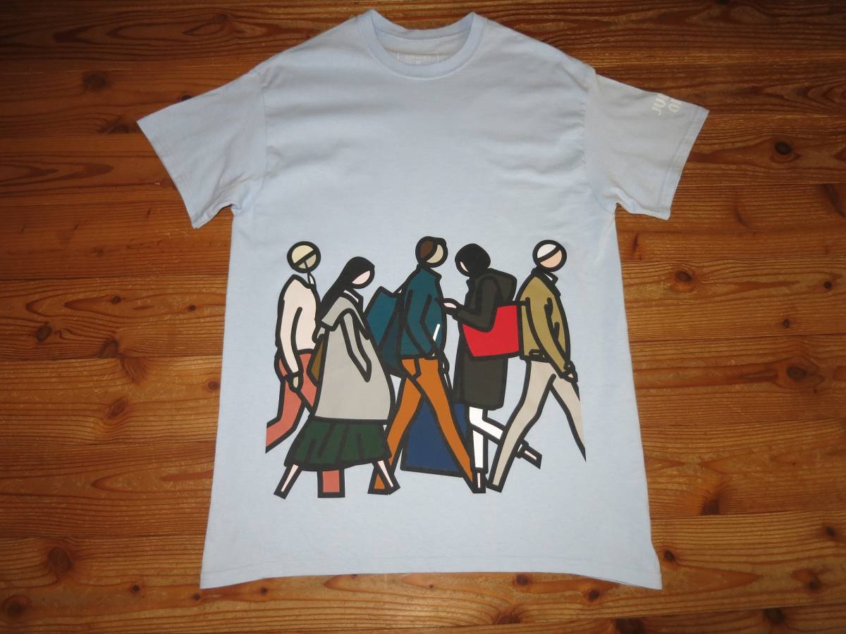 JULIAN OPIE × SOPHNET. Tシャツ M 水色□ジュリアンオピー 19SS ART 