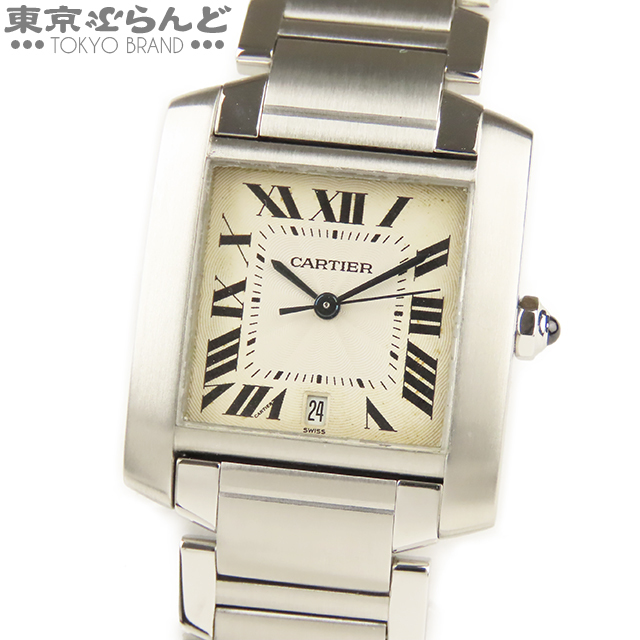 人気セール，爆買い 101594030 1円 カルティエ Cartier タンクフランセーズ LM 時計 腕時計 自動巻 オートマチック AT メンズ SS W51002Q3(タンクフランセーズ)｜売買されたオークション情報、yahooの商品情報をアーカイブ タンク
