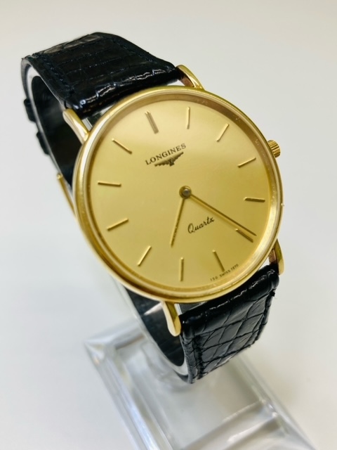 1341】1円 稼働品 腕時計 ロンジン LONGINES L4.627.6 18K 750