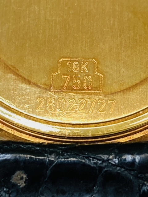 1341】1円 稼働品 腕時計 ロンジン LONGINES L4.627.6 18K 750