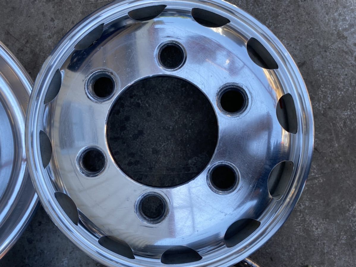 浅野孝義 アルコアTOPY製4t車用アルミホイール 17.5×6.00 浅野孝義 様