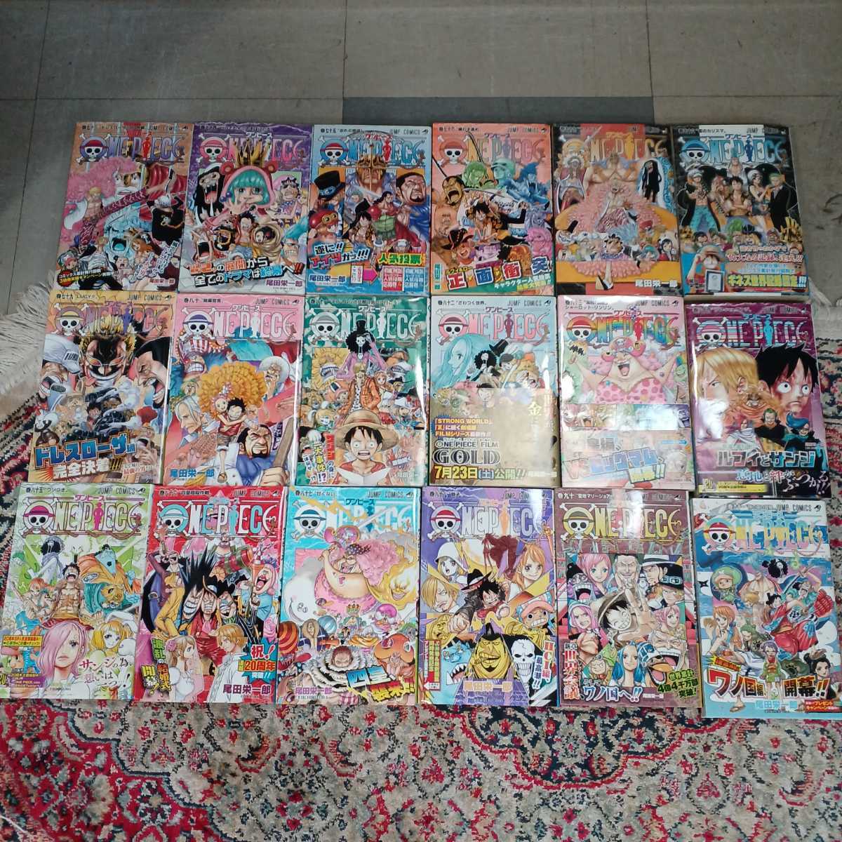 ONE PIECE ワンピース 1巻～102巻 89巻・93巻欠品 一部初版 セット