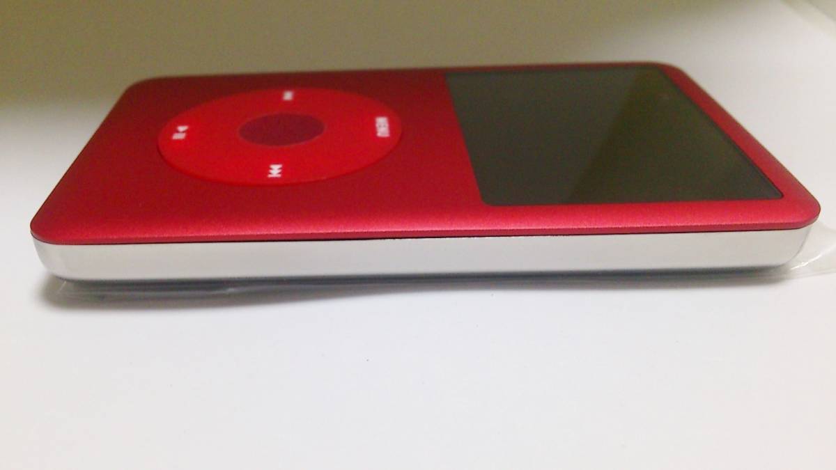 美品 iPod classic (160GB→SSD 512GB 大容量化) レッド (外装一式 