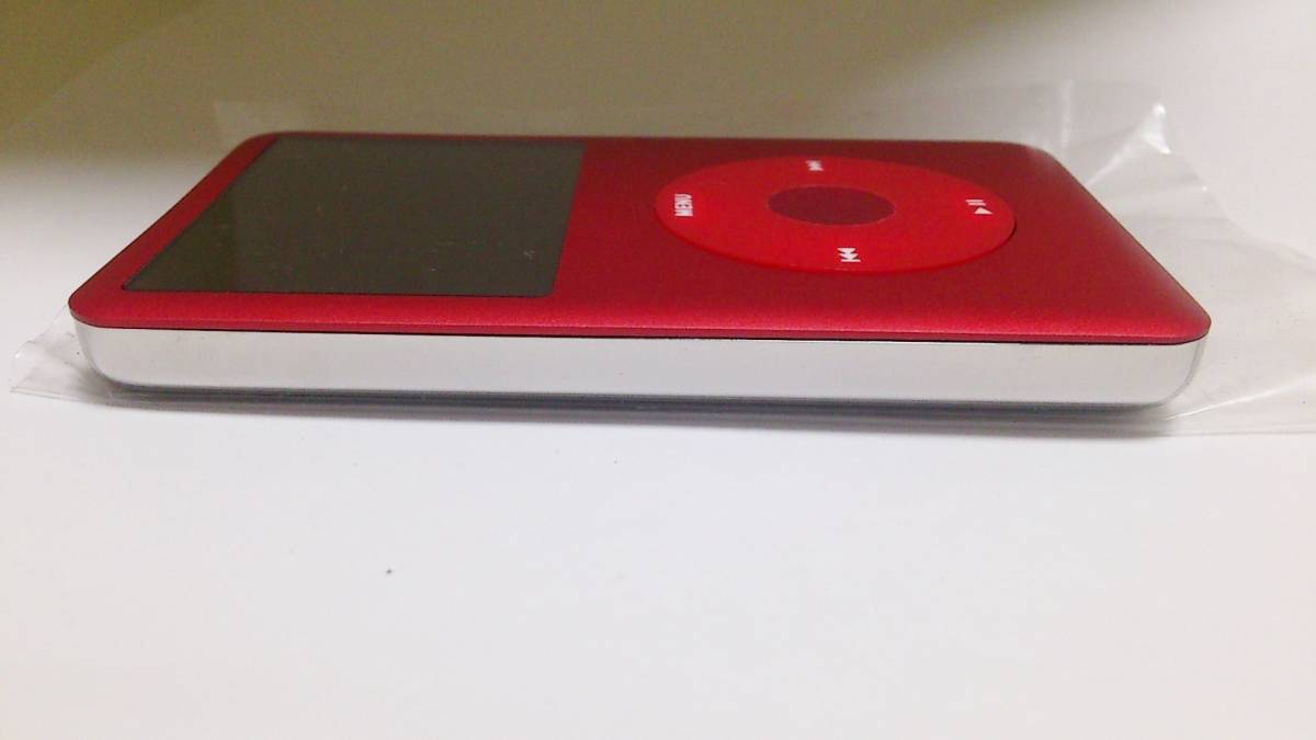 美品 iPod classic (160GB→SSD 512GB 大容量化) レッド (外装一式 