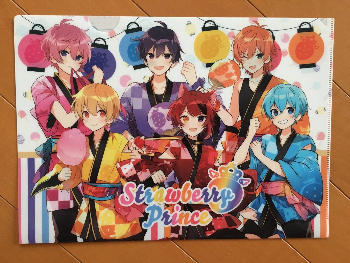 すとぷり さとみくん 4点セット Memoriesクリアファイルくじ すとめも ストロベリープリンス 全4種 当店限定販売 Memoriesクリア ファイルくじ