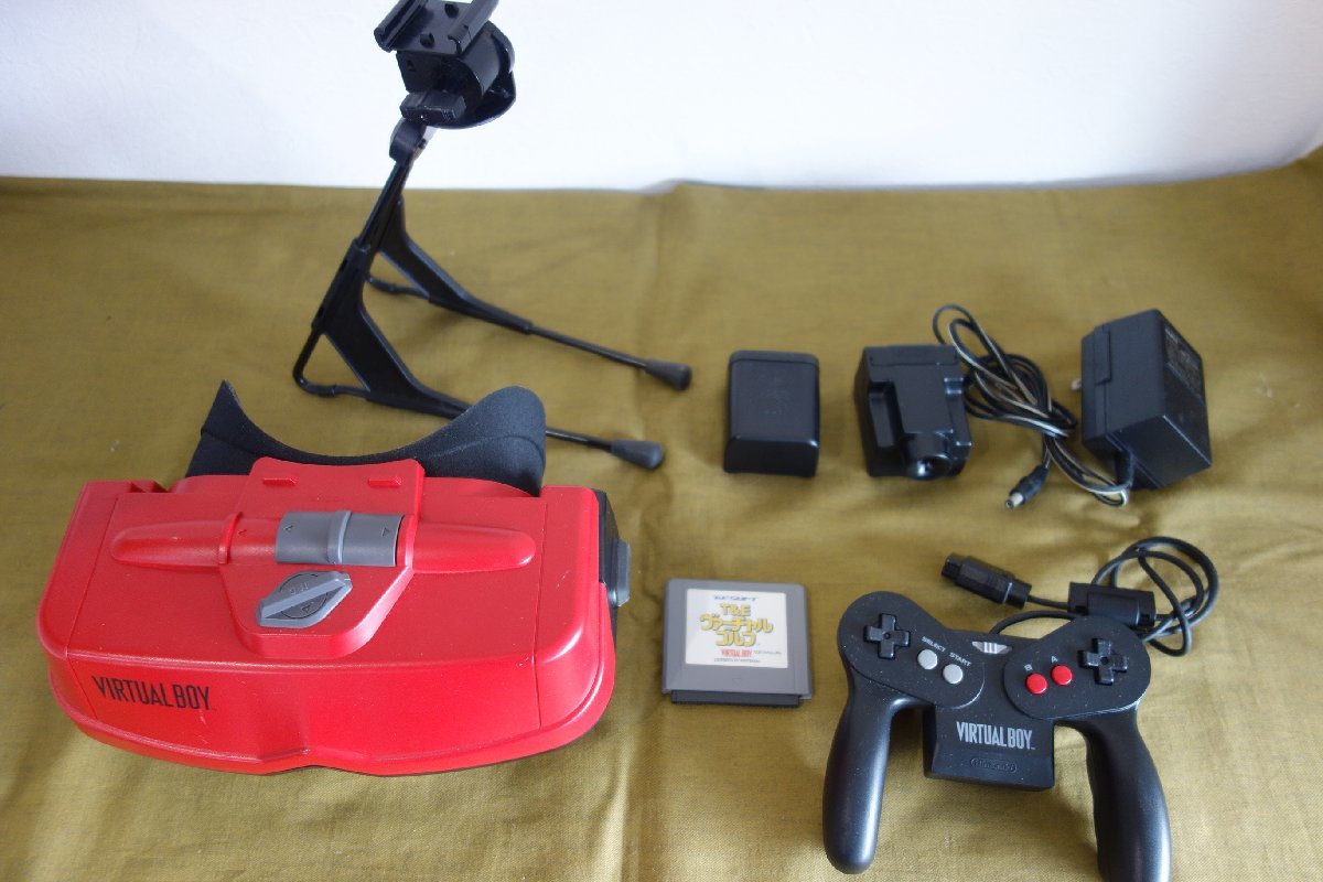 任天堂 Nintendo バーチャルボーイ 3Dディスプレイゲームシステム はや