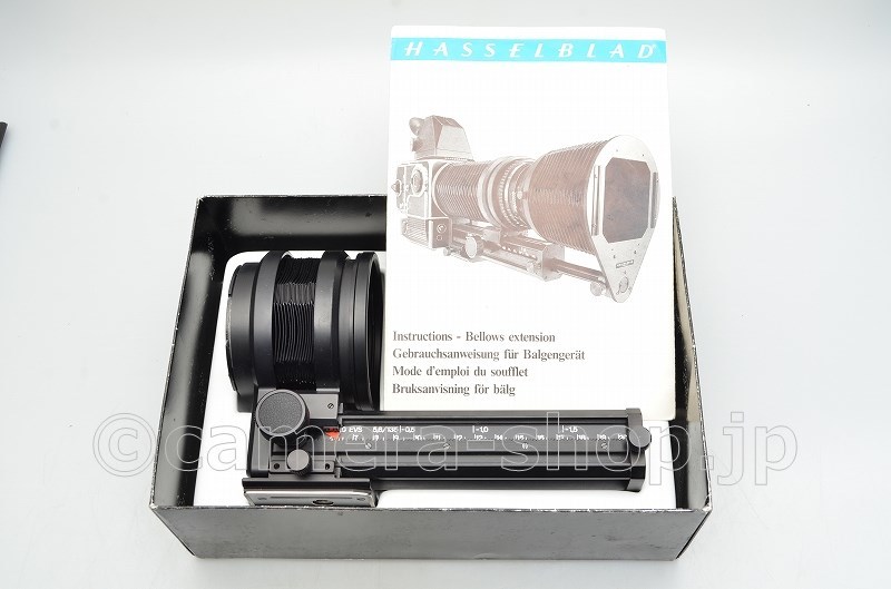 ハッセルブラッドのオートマチックベローズエクステンション