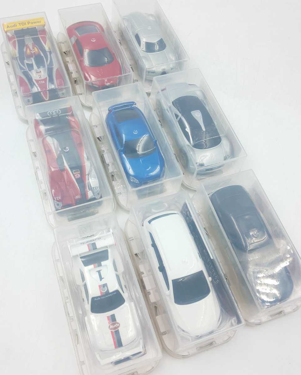 ミニカー☆サントリー コーヒー ボス アウディコレクション 全9種
