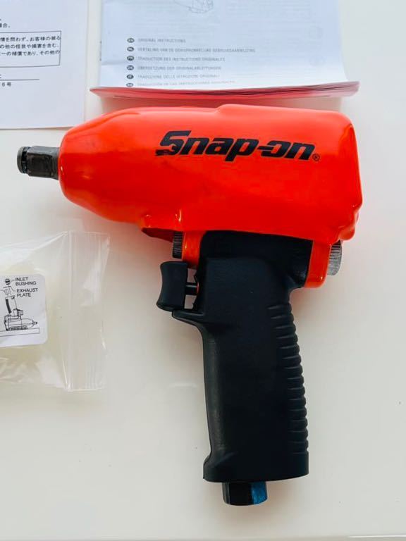 Snap-on】エアインパクトレンチ1/2 MG3255JO オレンジ Snap-on】エアインパクトレンチ1/2 MG3255JO オレンジ