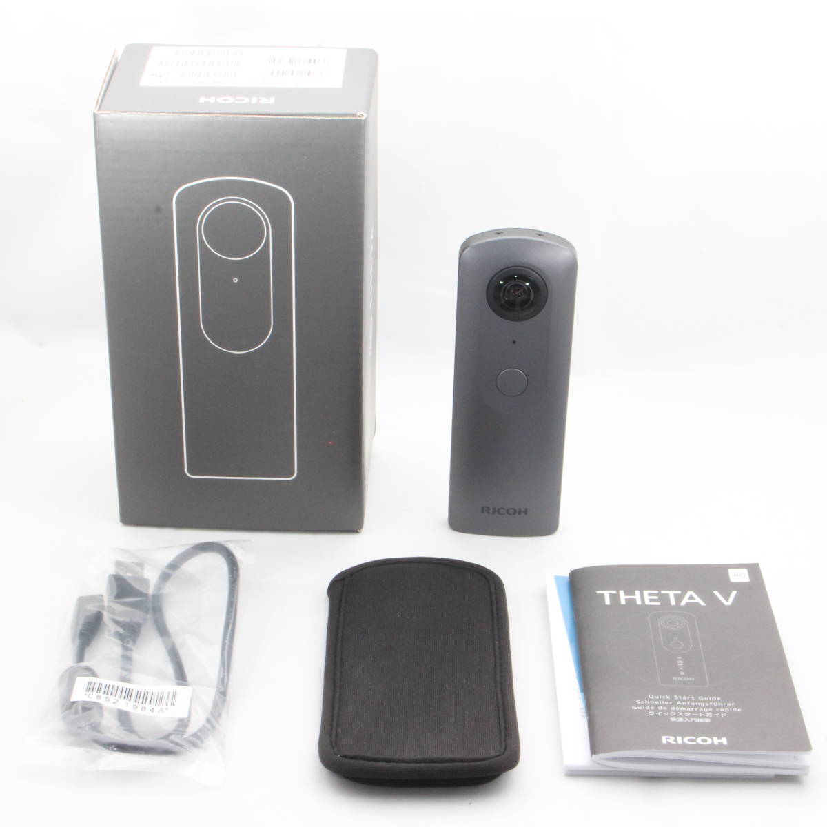 RICOH THETA V メタリックグレー #2206182 V RICOH THETA Camera 4k