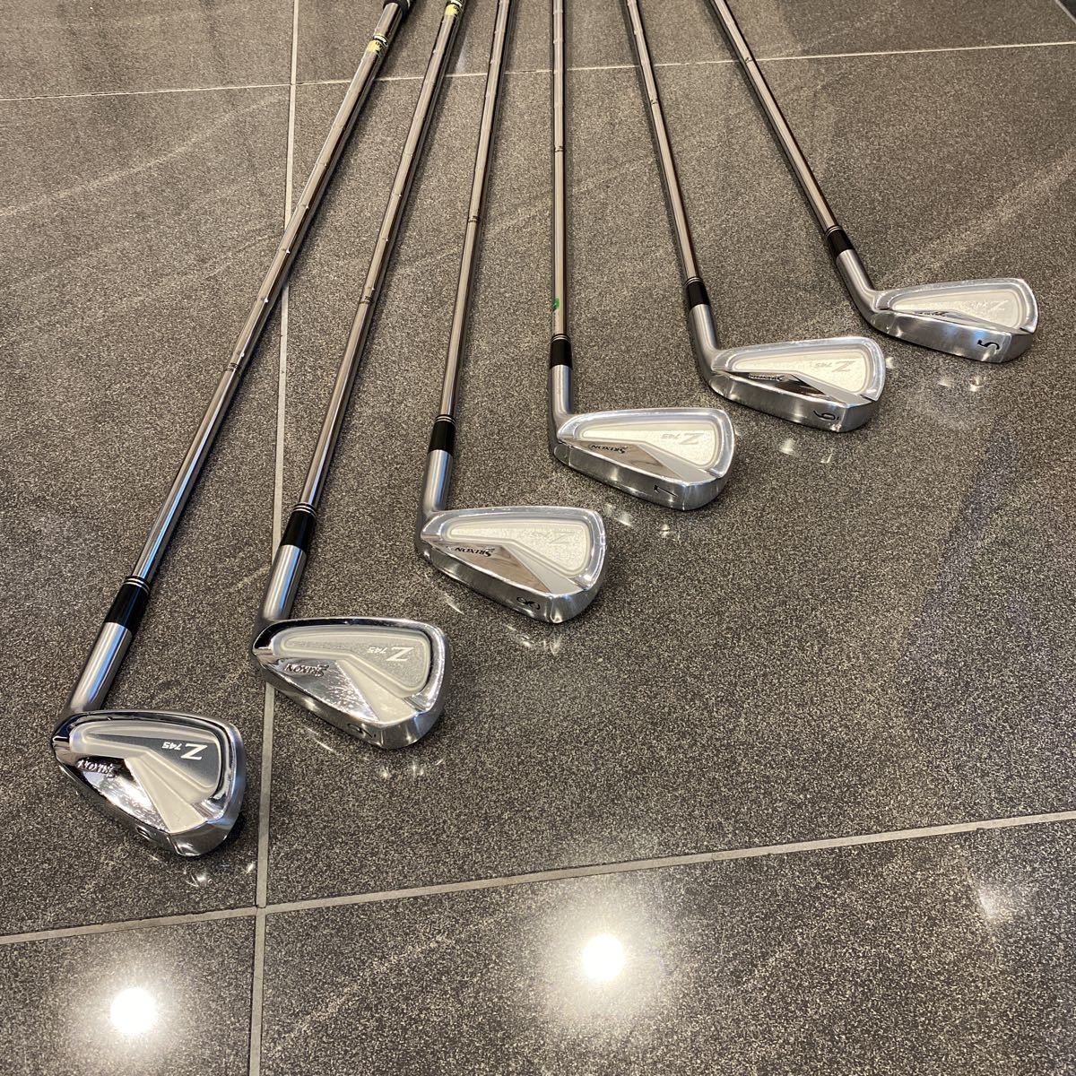 SRIXON スリクソン 7本 アイアンZ545 ユーティリティ3番 5〜A ウェッジ 