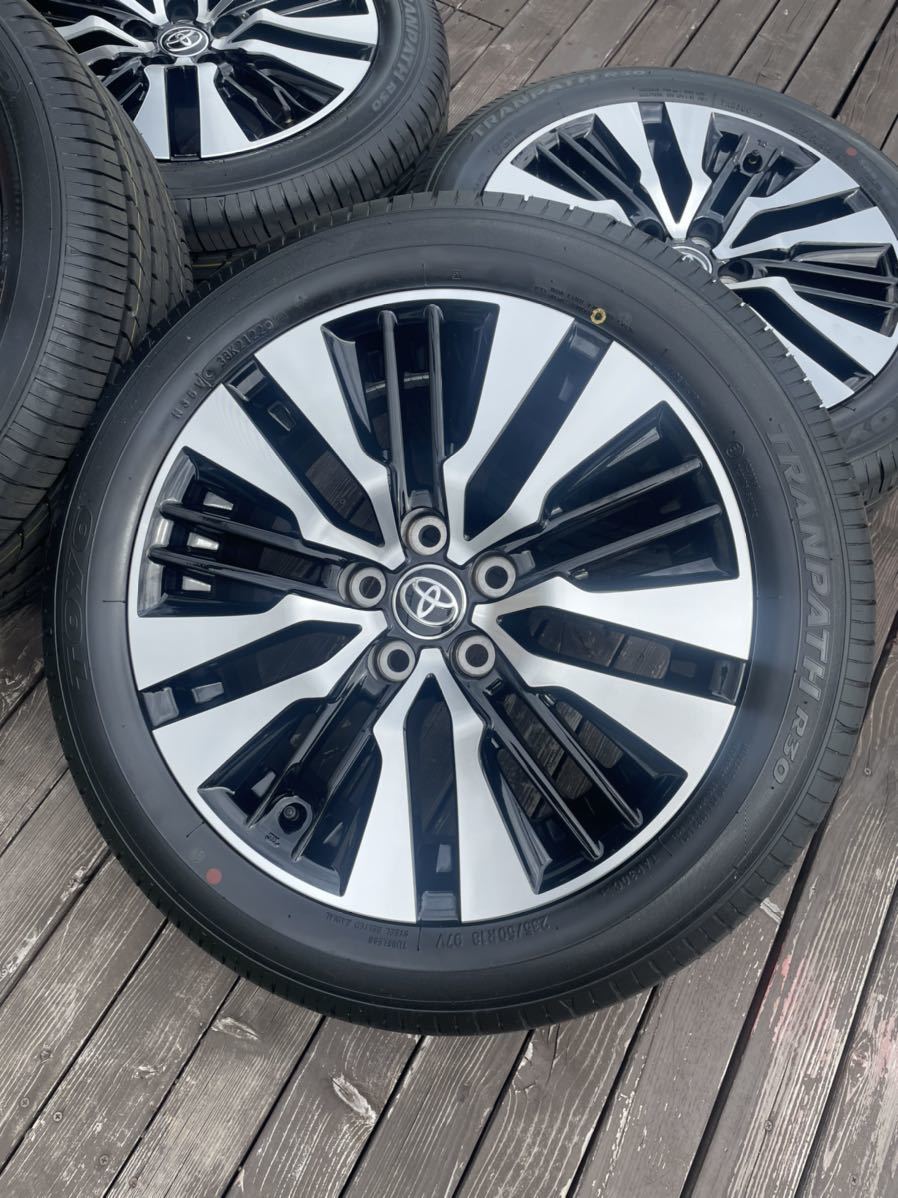 新車外し】アルファード 30 後期 S Cパッケージ 純正18インチ