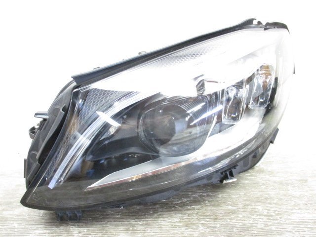 Cクラス W205 ベンツ 後期 純正 左 LED ヘッドライト A S25 05 0 1 2