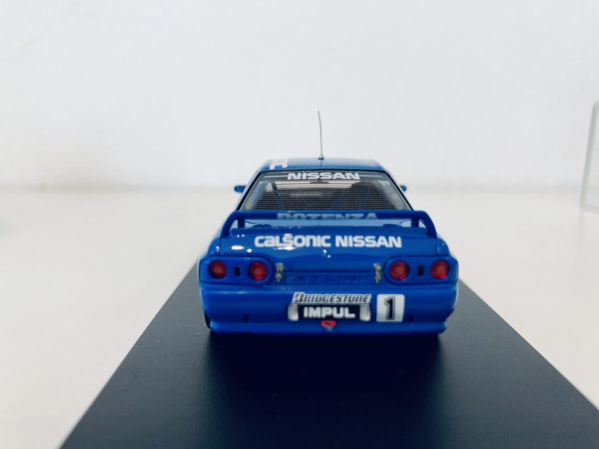 定番，低価 1/43 HPI カルソニック スカイライン GT-R (R32) #1 星野