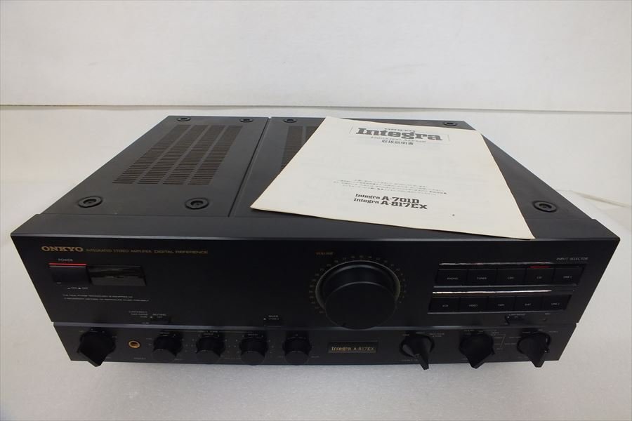 Integra ONKYO オンキョー A-817EX プリメインアンプ A ￥79,800ONKYO