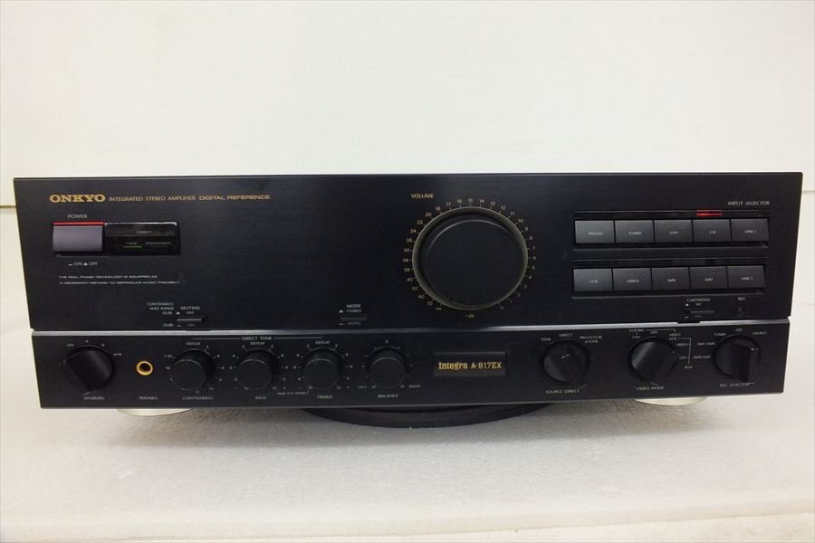 Integra ONKYO オンキョー A-817EX プリメインアンプ A ￥79,800ONKYO