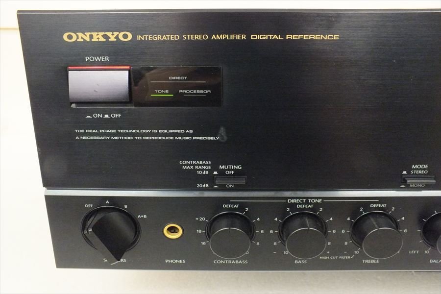 Integra ONKYO オンキョー A-817EX プリメインアンプ A ￥79,800ONKYO