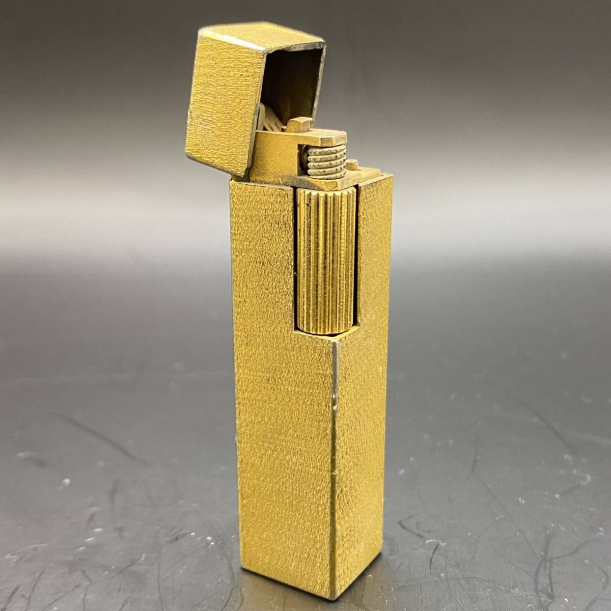 カルティエ Cartier ガスライター 1円スタート 1円 ゴールド ライター 