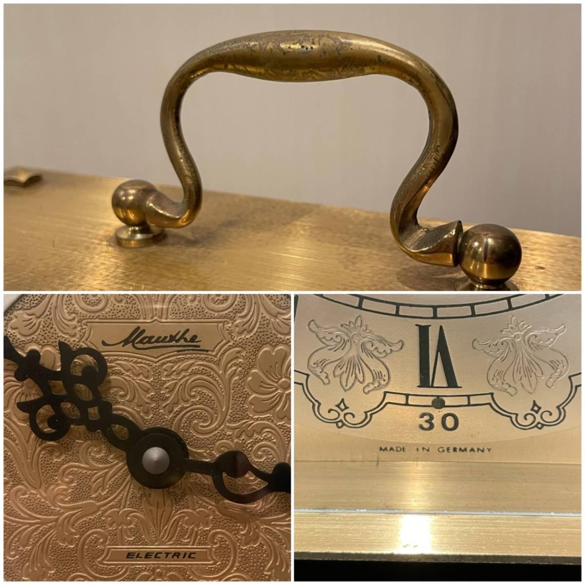 アンティーク MAUTHE マウテ ドイツ製 置き時計 【公式通販】