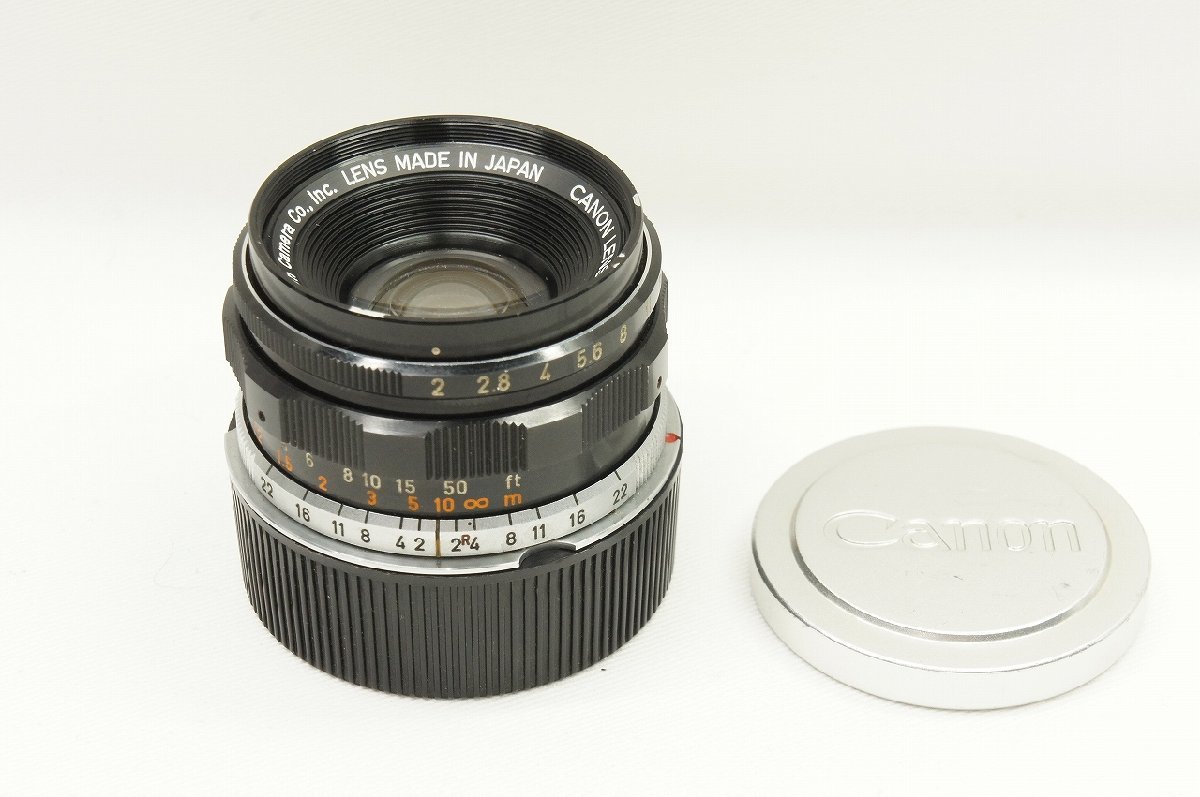 アルプスカメラ】訳あり品 Canon キヤノン 35mm F2 Lマウント (L39