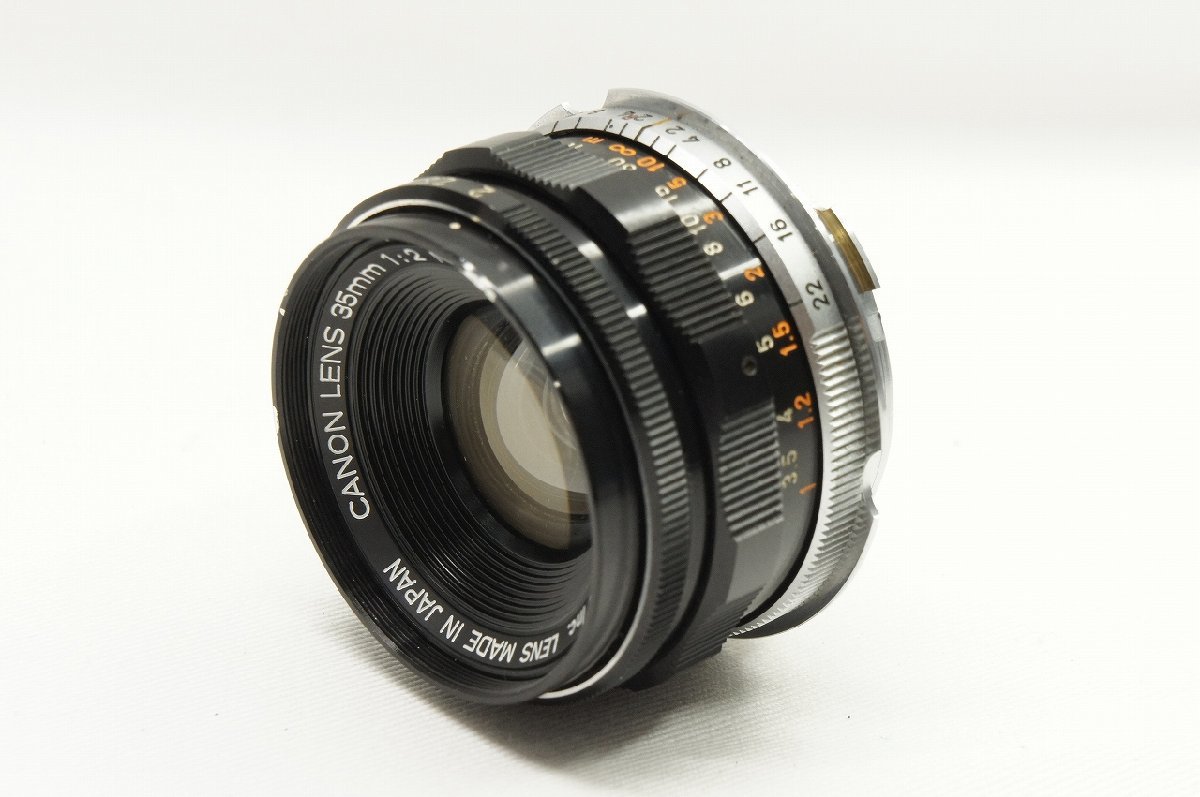 アルプスカメラ】訳あり品 Canon キヤノン 35mm F2 Lマウント (L39