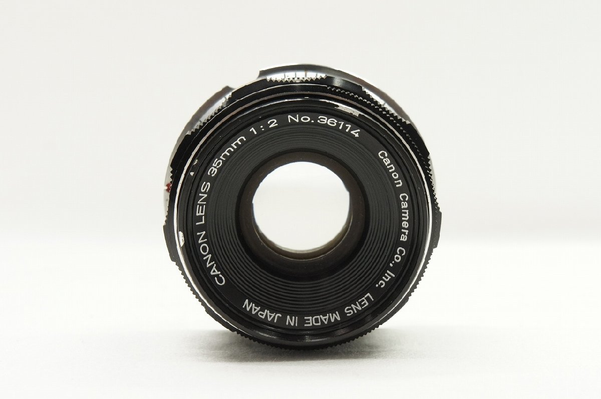 アルプスカメラ】訳あり品 Canon キヤノン 35mm F2 Lマウント (L39