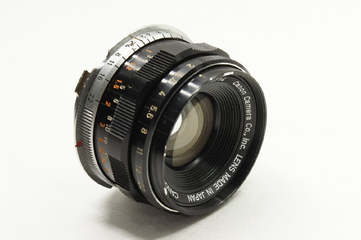 アルプスカメラ】訳あり品 Canon キヤノン 35mm F2 Lマウント (L39 