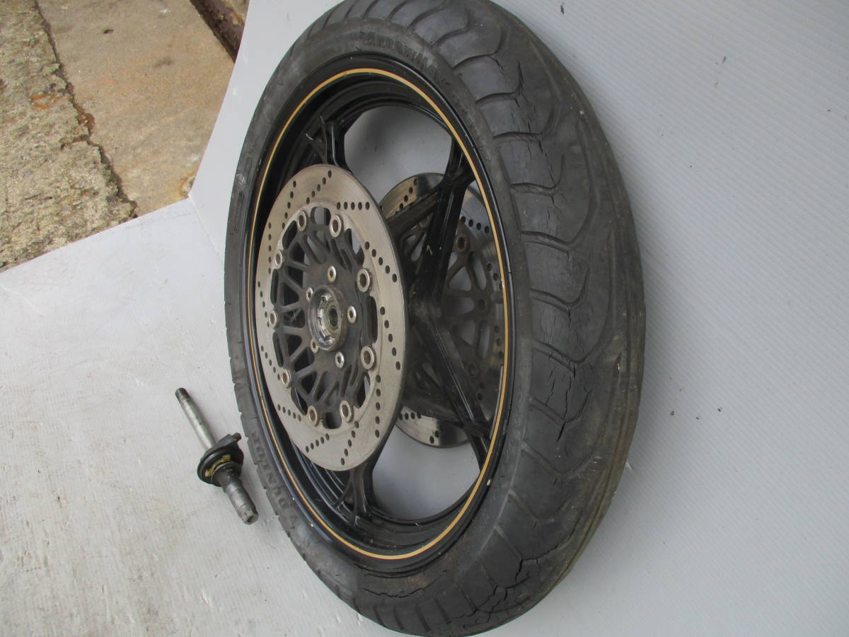 GSX400S カタナ 刀 GK77A フロントホイール ディスク