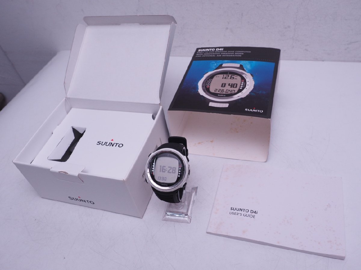 USED SUUNTO スント D4i ダイブコンピューター バッテリー交換済 取扱 