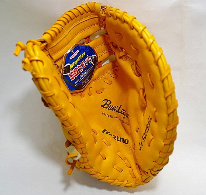 MIZUNO Buw League ソフトボール用ファーストミット右投用 在庫処分品
